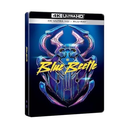 Blue Beetle 4K UHD Blu ray Ed especial metálica Blu ray blu