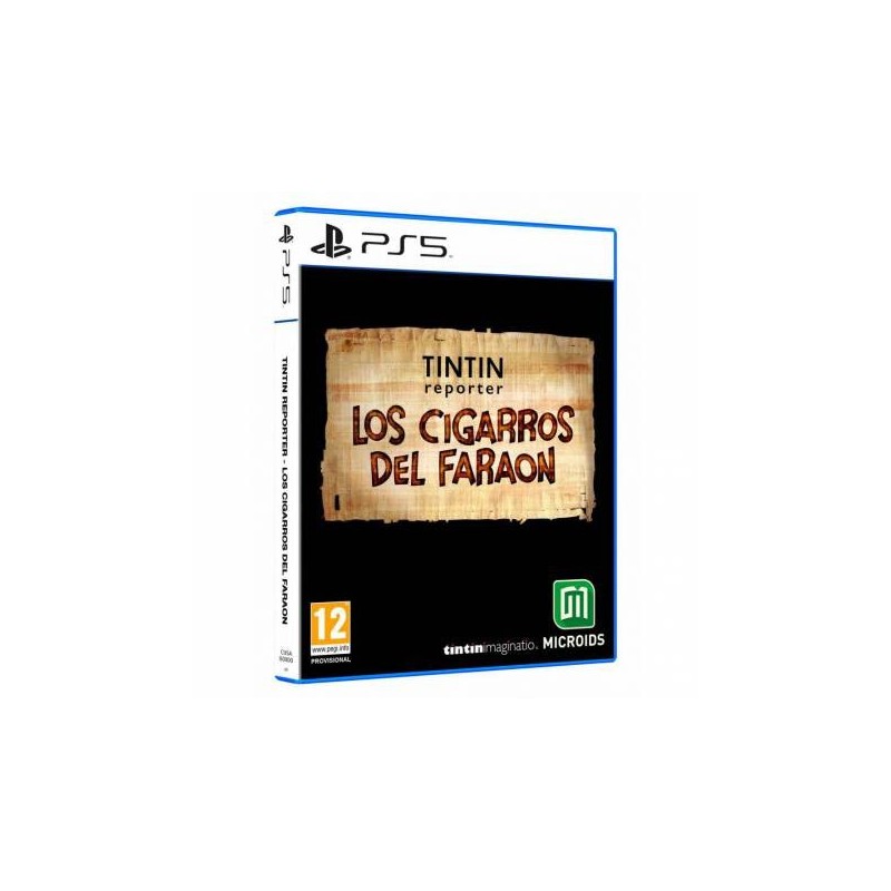 Tintin Reportero - Los Cigarros del Faraón - Limited Edition - PS5