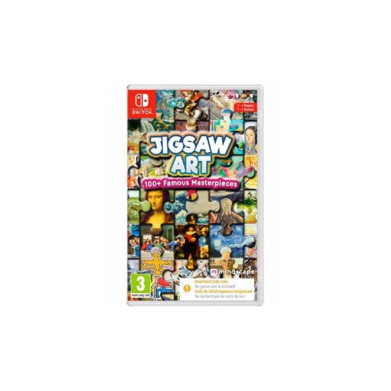 Jigsaw Art - 100+ Famous Masterpieces (Code in Box) - SWITCH