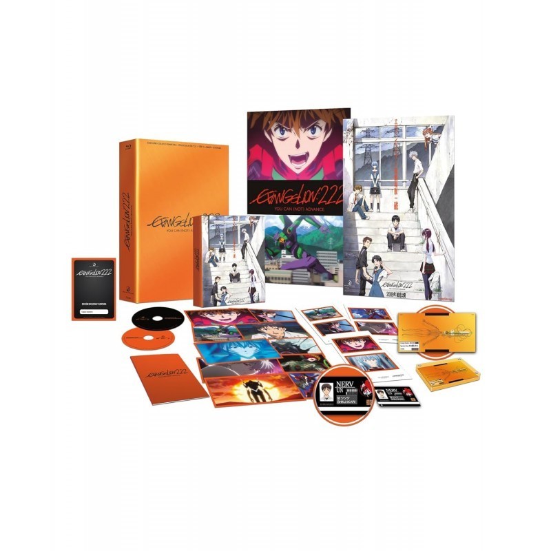 EVANGELION:2.22 YOU CAN (NOT) ADVANCE. Bluray Coleccionista Película.