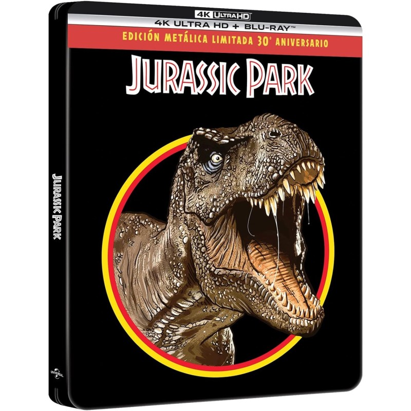 CINE - JURASSIC PARK (PARQUE JURASICO) (4K UHD + Bluray)