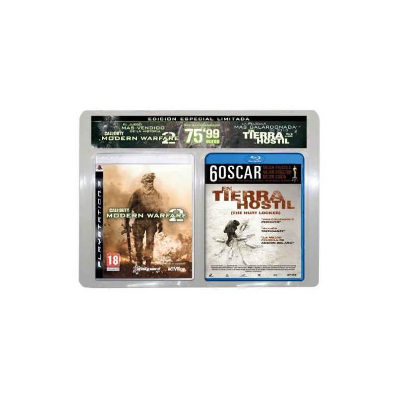 Call of Duty Modern Warfare 2 + Película (Blu-Ray) En Tierra Hostil PS3