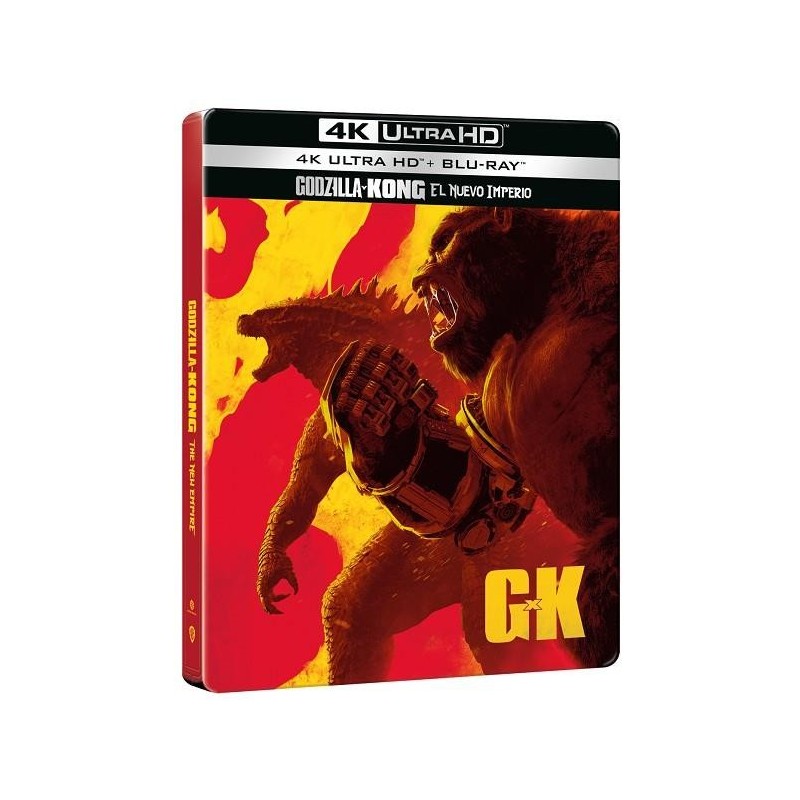 CINE - GODZILLA Y KONG: EL NUEVO IMPERIO (4K UHD + BD) (ED. ESPECIAL METALICA)