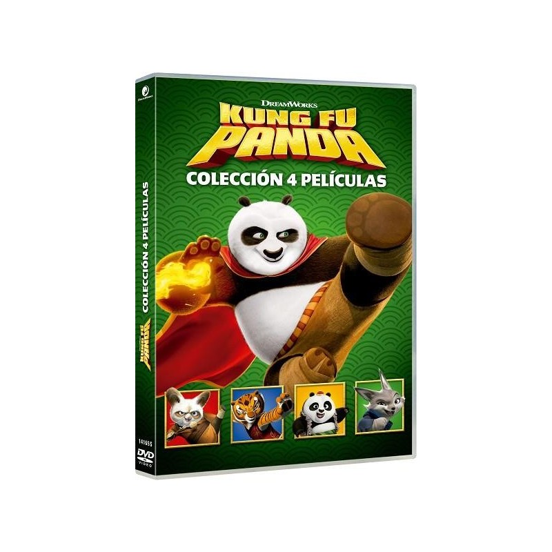 Kung Fu Panda 1-4 - DVD