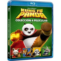 Kung Fu Panda 1-4 - Blu-Ray