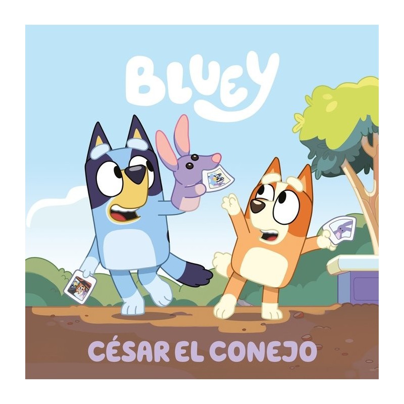 BLUEY UN CUENTO CESAR EL CONEJO EDICION EN ESPAÑOL