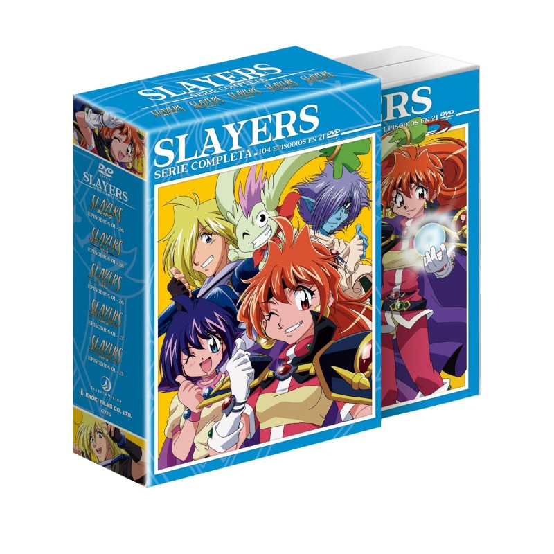 SLAYERS. SERIE COMPLETA EN DVD