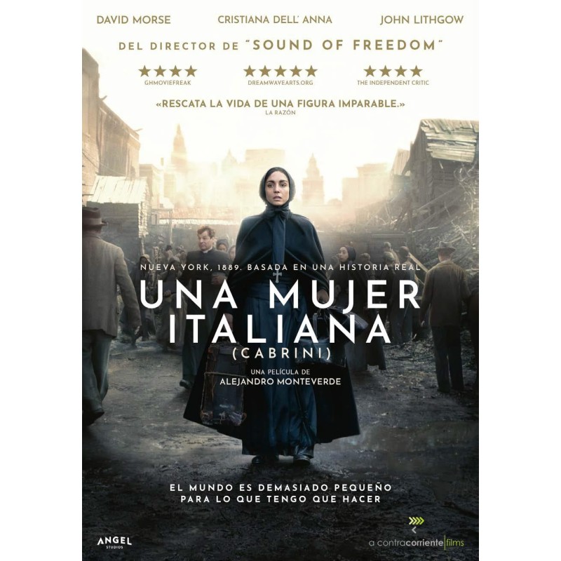 UNA MUJER ITALIANA (CABRINI) DVD