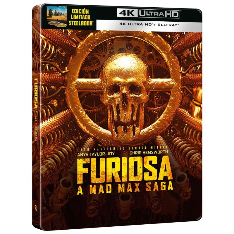 FURIOSA: DE LA SAGA MAD MAX (4K UHD + BD) (ED. STEELBOOK)