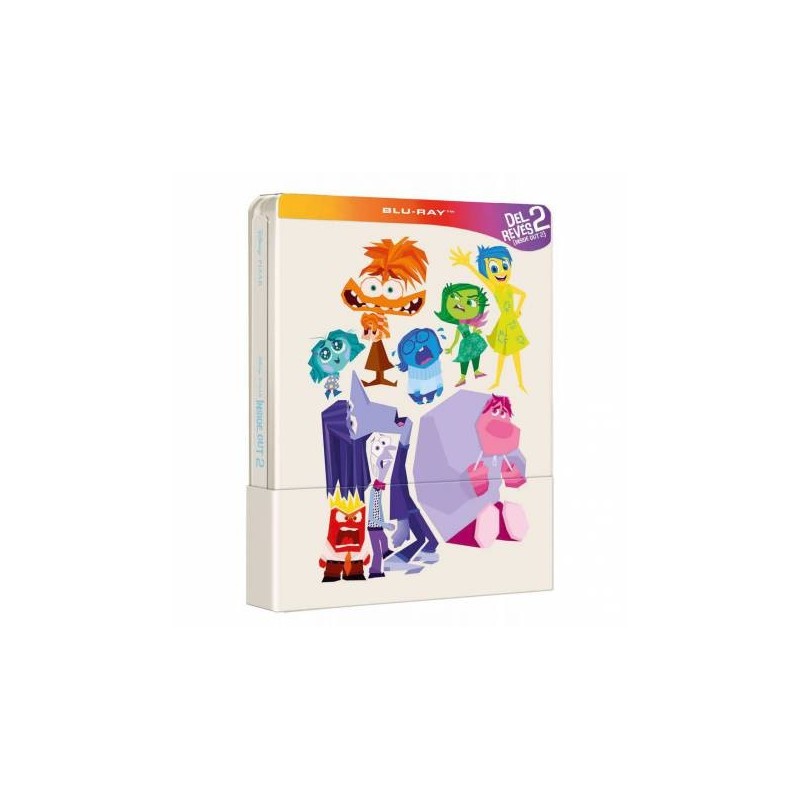 Del revés 2 (Inside out 2) (Steelbook) - BluRay