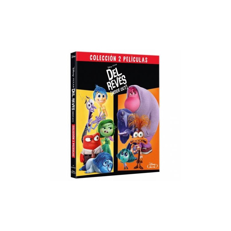 Del revés (Inside out) - Colección 2 películas - BluRay