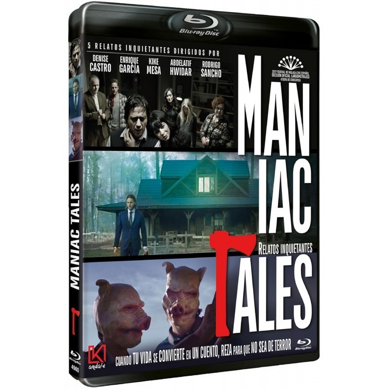 Maniac Tales Bluray 2016 Relatos inquietantes