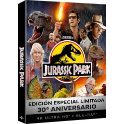 JURASSIC PARK (PARQUE JURASICO) (4K UHD + Bluray)