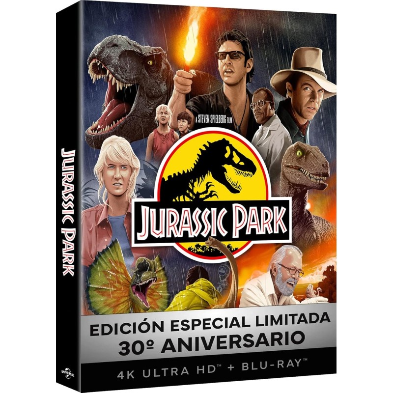 JURASSIC PARK (PARQUE JURASICO) (4K UHD + Bluray)