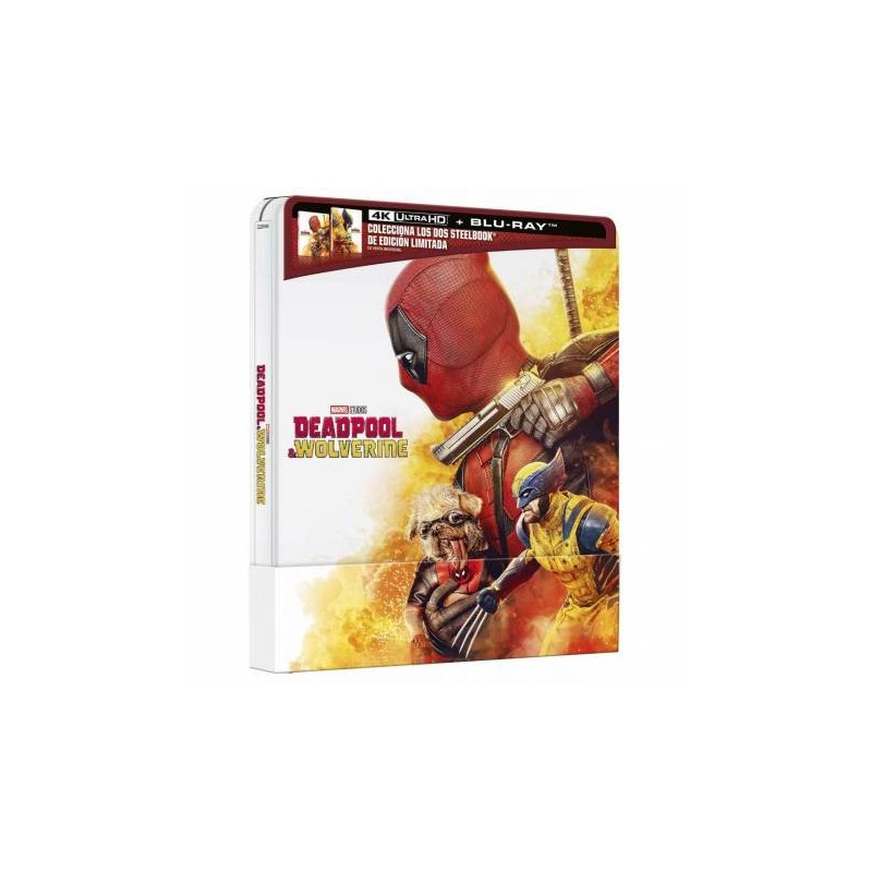 Deadpool y Lobezno, Steelbook 1 4K UHD-Bluray (2024) Deadpool & Wolverine