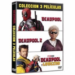 Deadpool + Deadpool 2 + Deadpool y Lobezno [DVD] (2016,2018,2024) Deadpool + Deadpool 2 + Deadpool & Wolverine