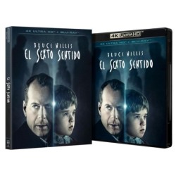 El Sexto Sentido,  Edic. Especial Funda  4K UHD-Bluray