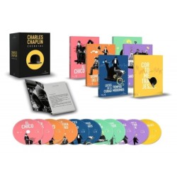 CINE - CHARLES CHAPLIN ESENCIAL 11 Blu Ray + Libro