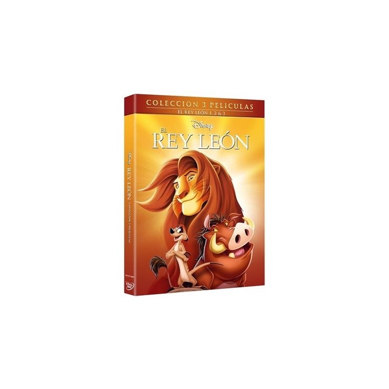 CINE - EL REY LEÓN: Colección 3 Películas (3 DVD)